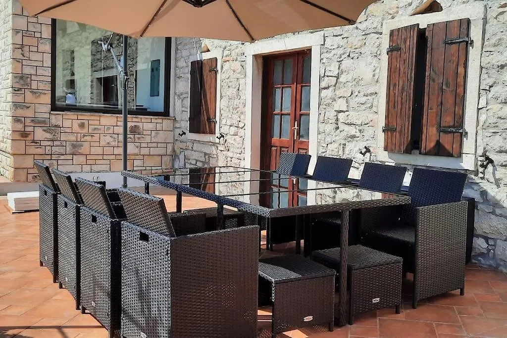 Holiday Home For 8 People, Pool + Sea View Vila Vilanija